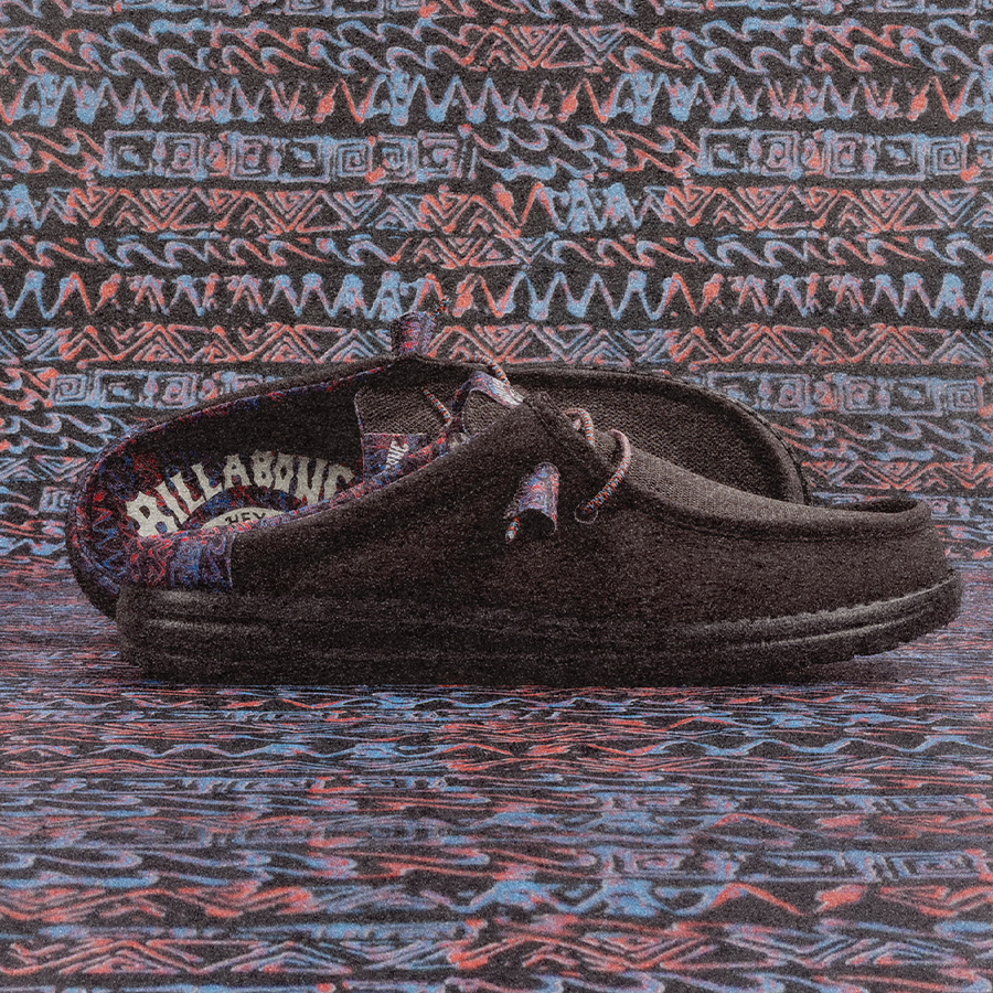 Wally Slip Billabong - Black/Multi - Image 2