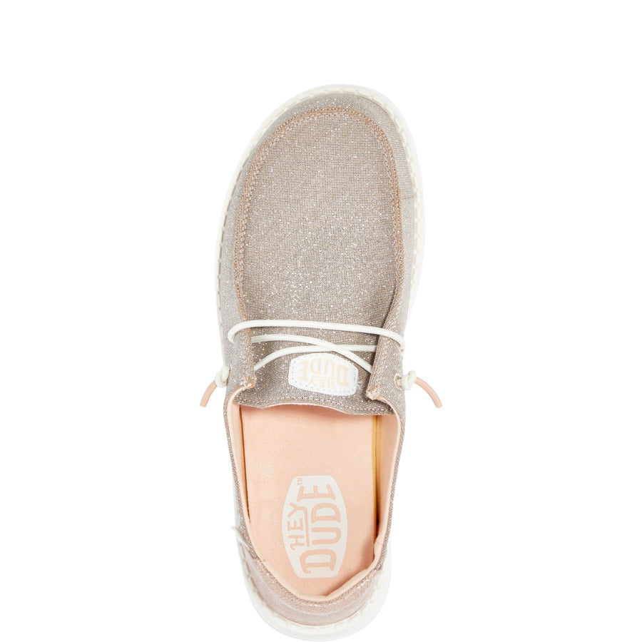 Wendy Metallic Sparkle Wide - Rose Gold - Image 7