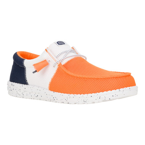 Wally Tri Varsity Mesh - Orange/White - Image 7