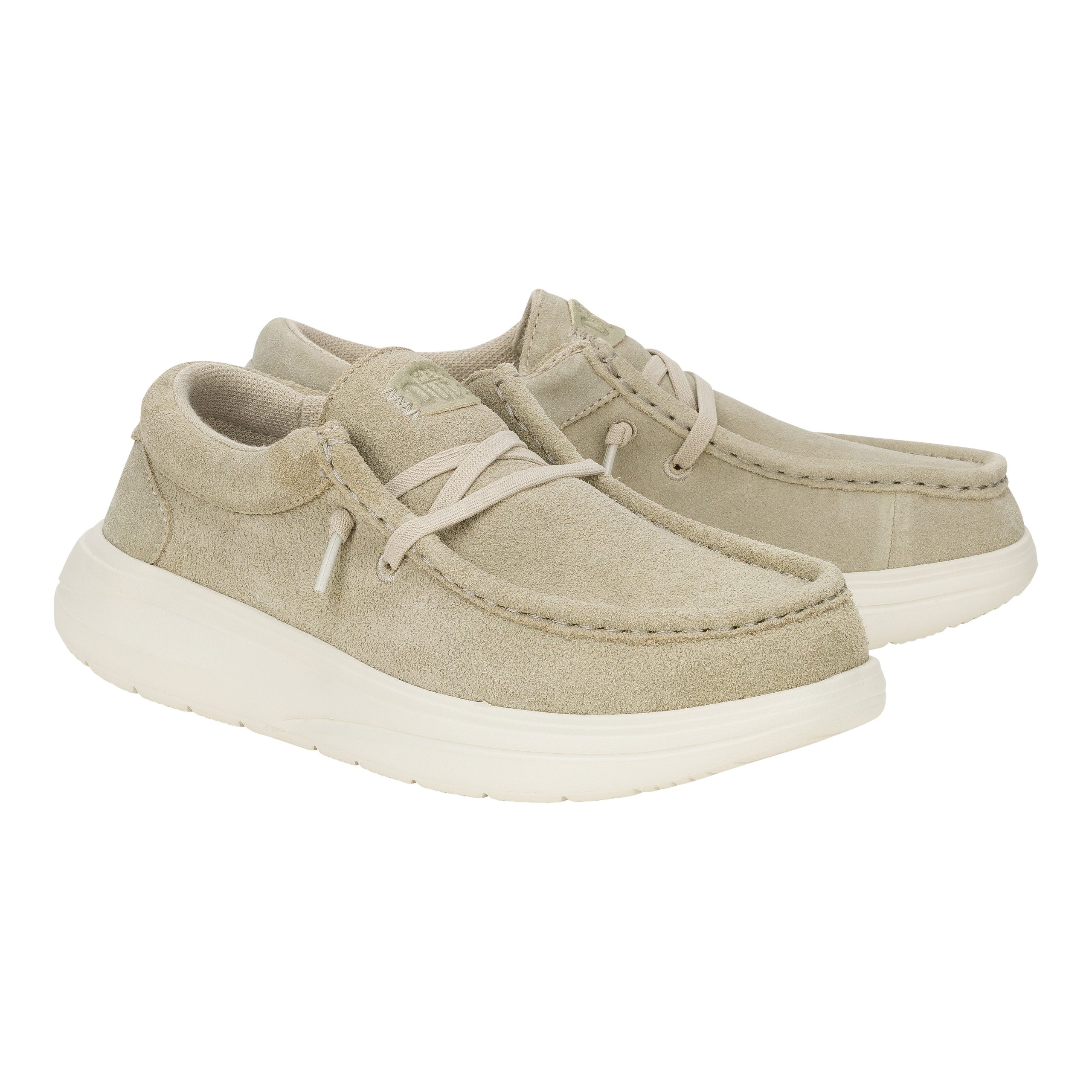 Wendy Comf Suede - Stone Grey/Silver Birch - Image 3