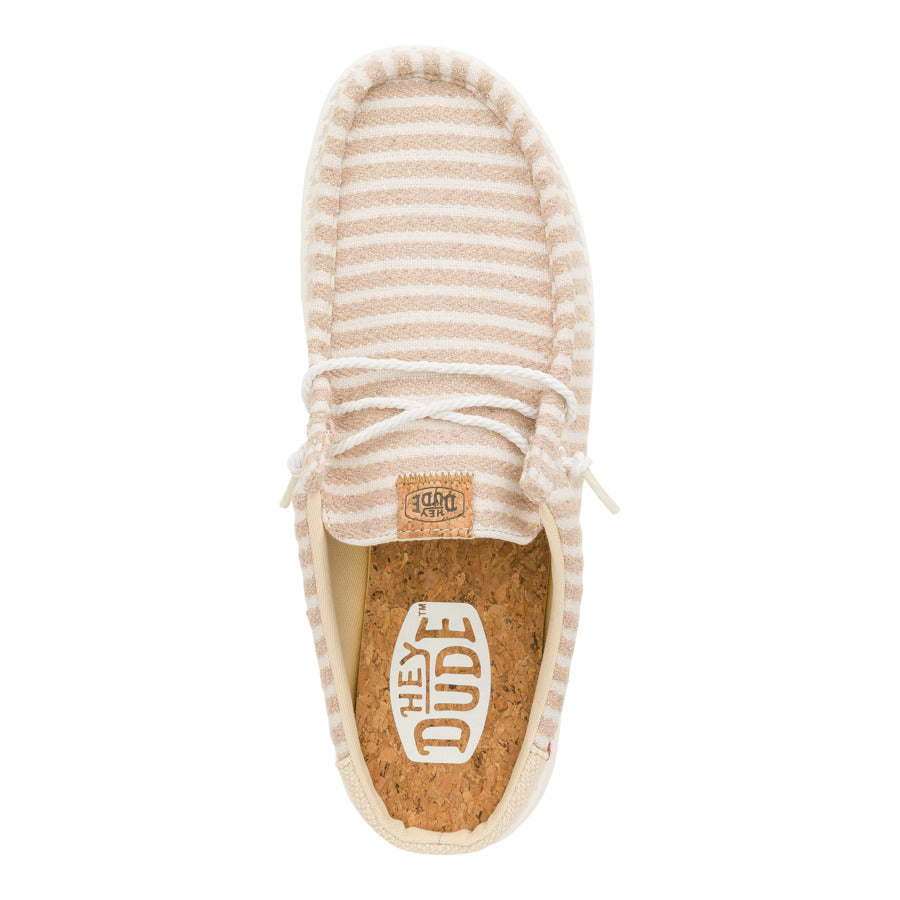 Wally Slip Resort - Tan/White - Image 7