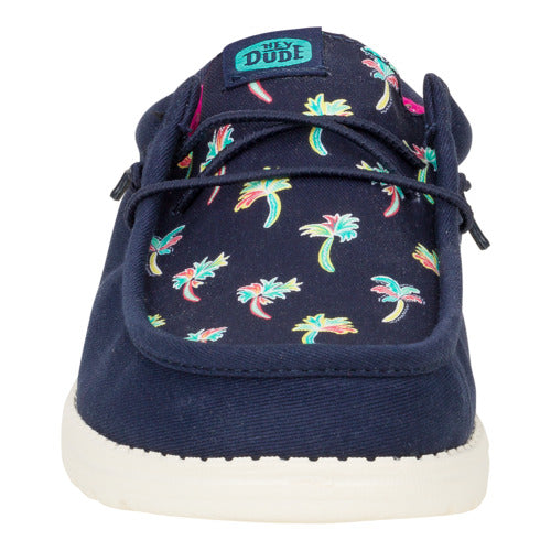 Wally Funk Party Palm - Peacoat Blue/Multi - Image 4