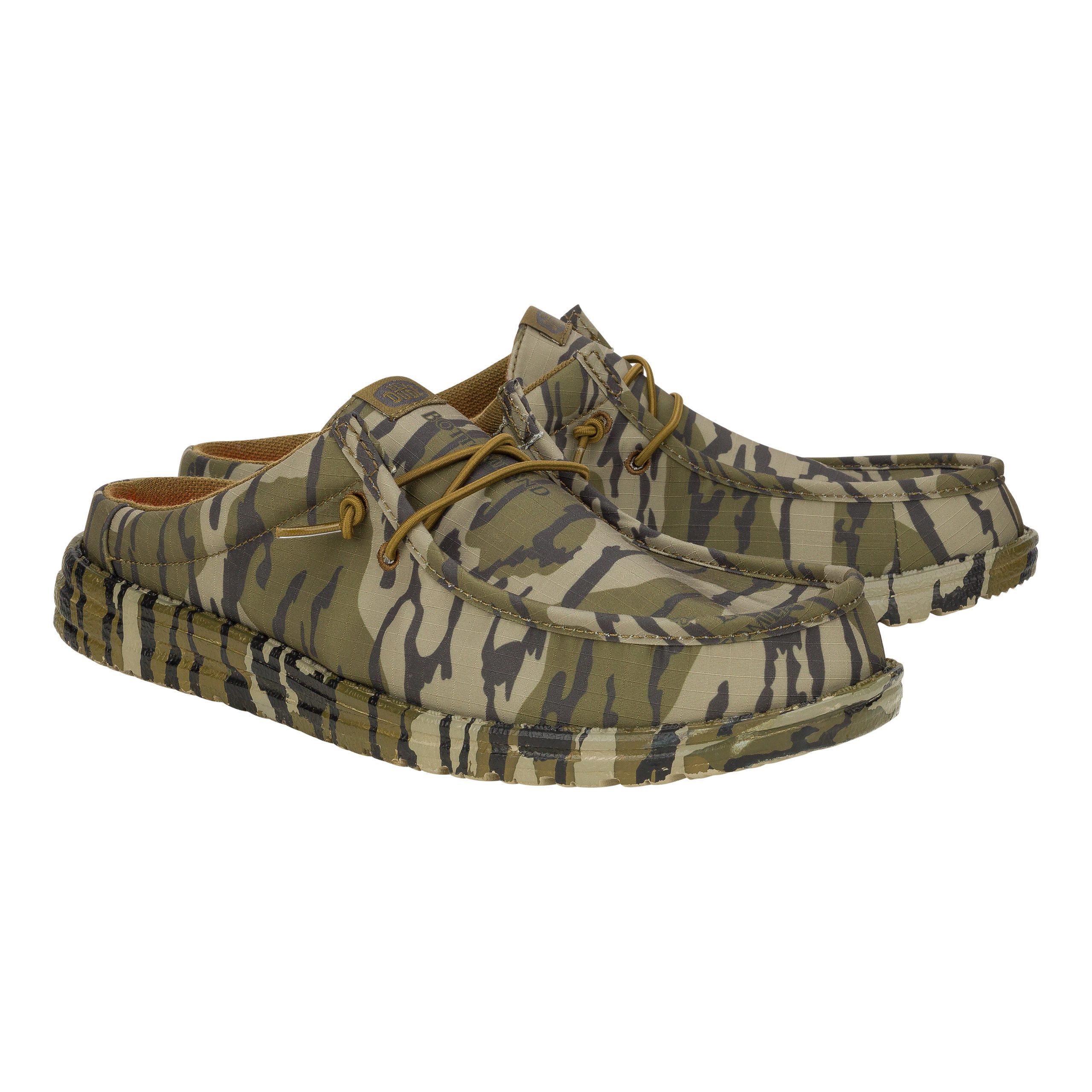 Wally Slip Mossy Oak Bottomland - Olive Tree/Camo - Image 2