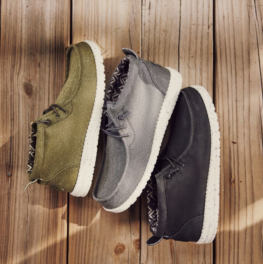 Wally Mid Canvas - Black/White - Image 2