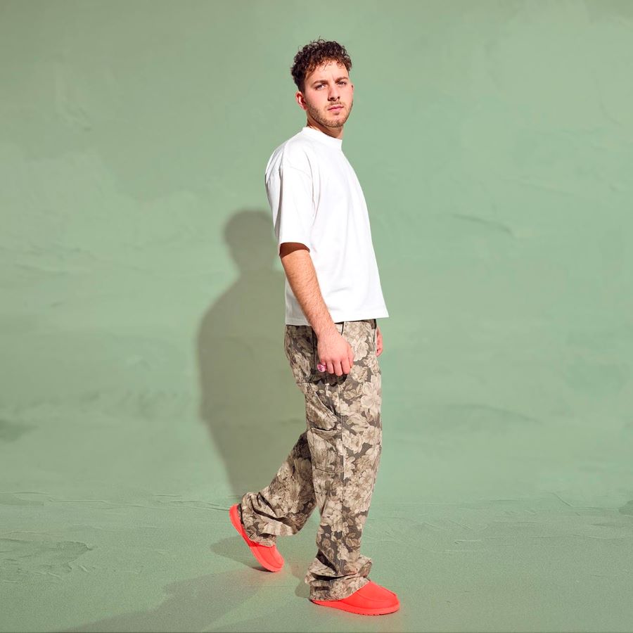 Wally Funk Mono - Fiery Coral - Image 2