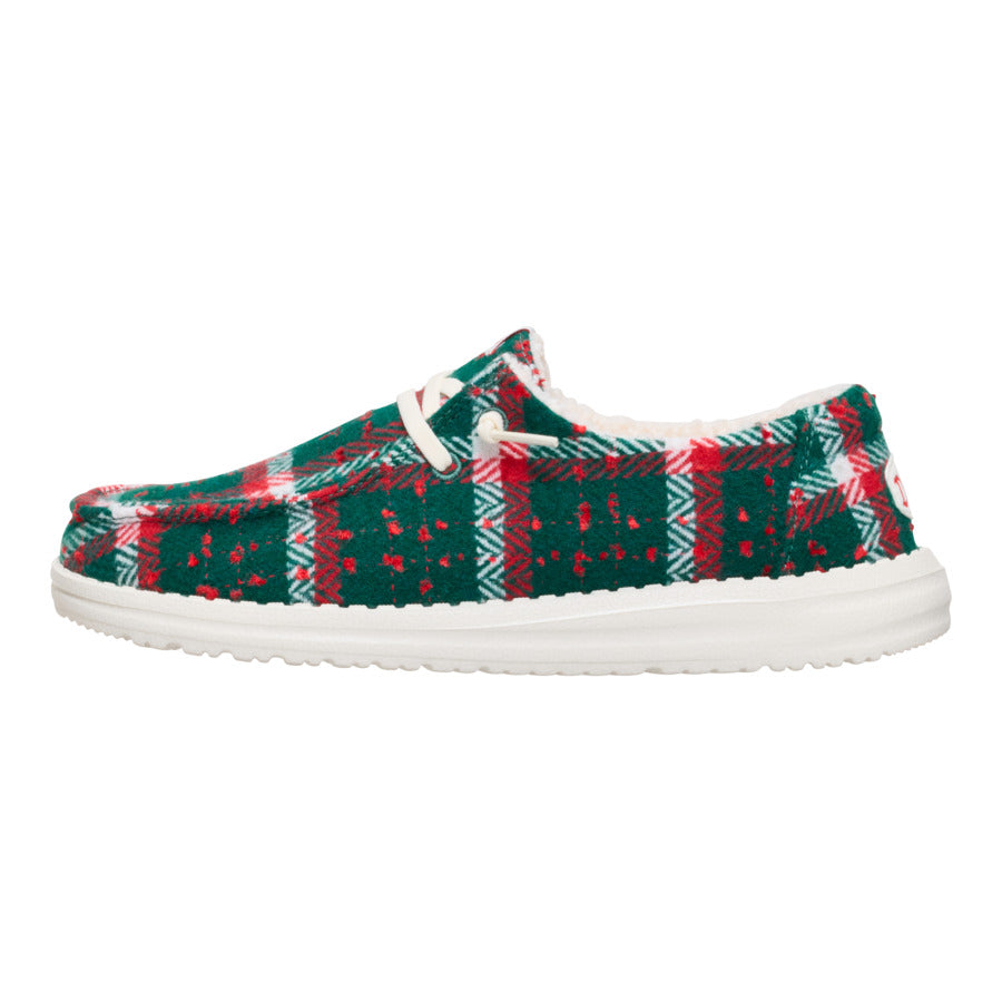 Wendy Confetti Plaid Cozy - Red/Green/Multi