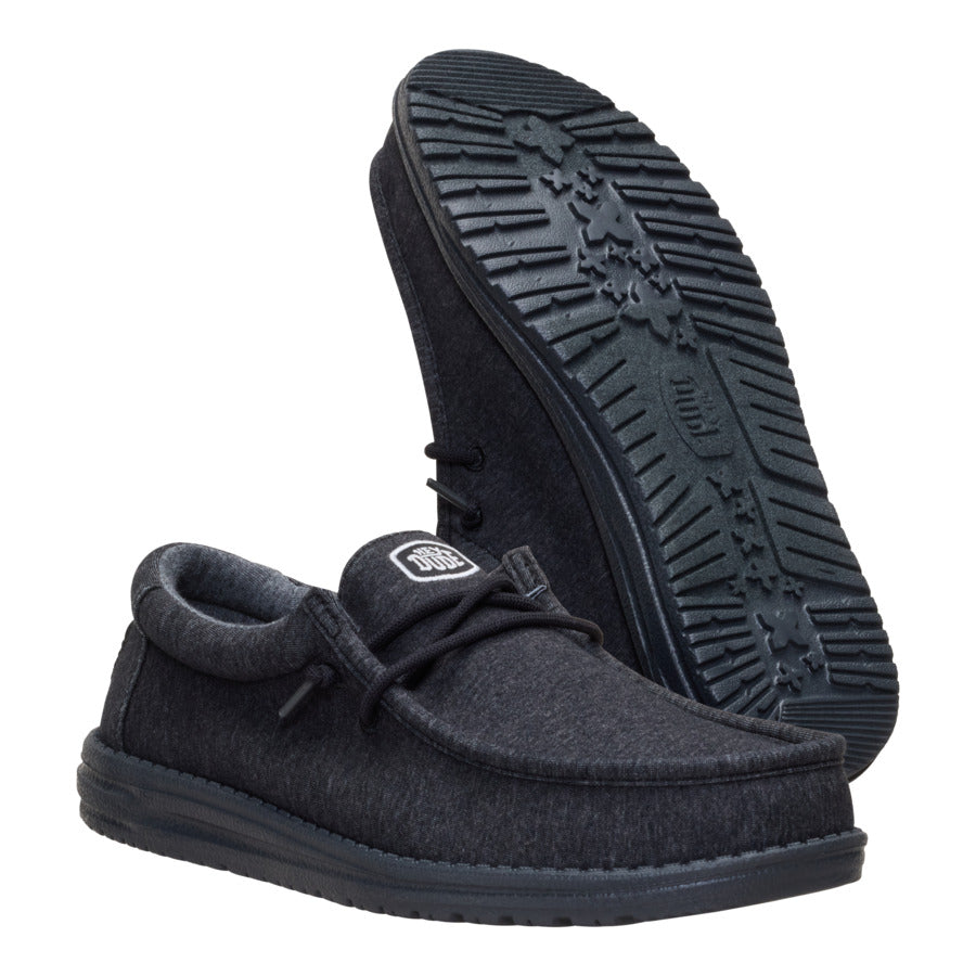 Wally Stretch Jersey - Black/Black - Image 3